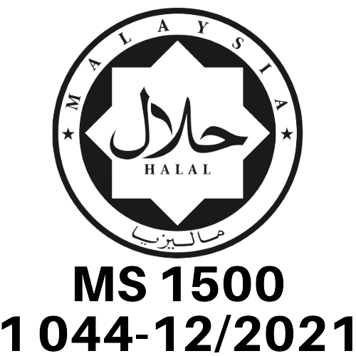 HALAL JAKIM Certified Malaysia MS 1500:2019