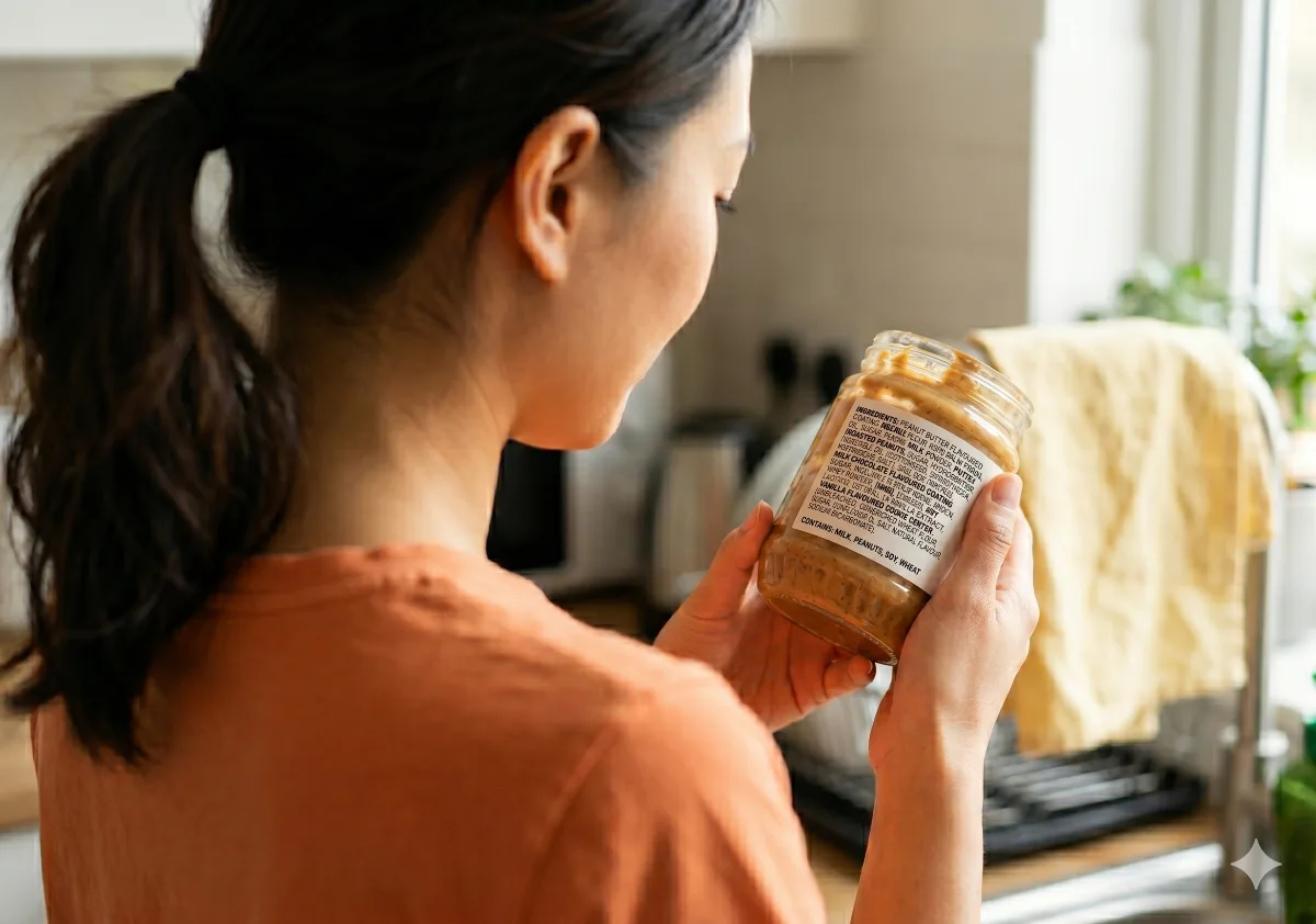 Family enjoying Nuts Enough pure natural nut butter on toast — zero palm oil, zero preservatives
